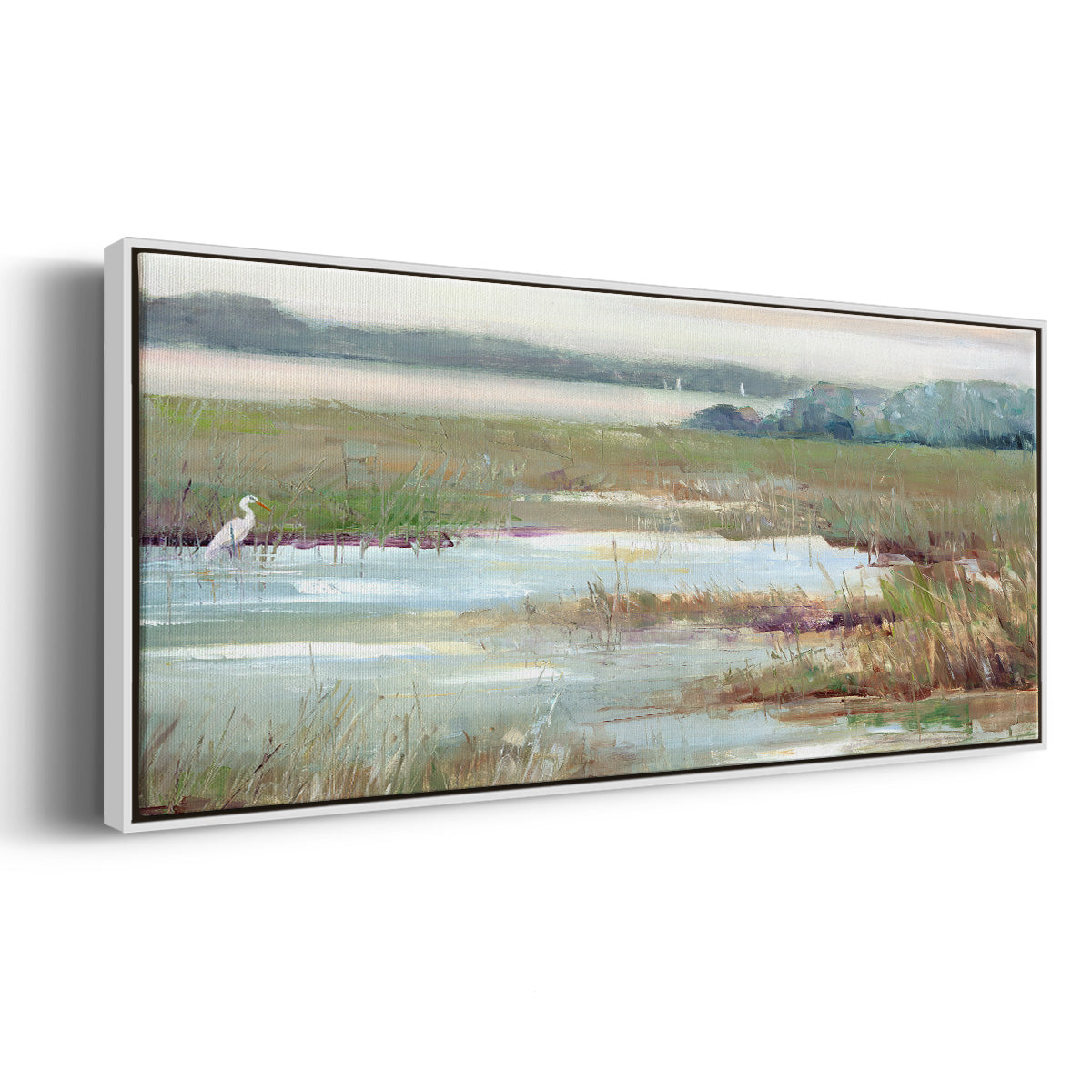 Early Morning Magic - Floater Framed Canvas Print