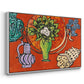 Still Life with a Magnolia (Nature morte au magnolia), 1941 - Floater Framed Canvas Print