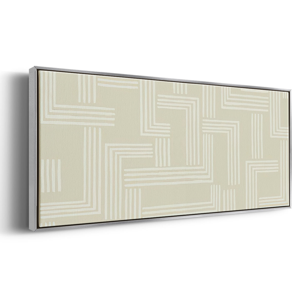 Roll Crossing III - Floater Framed Canvas Print