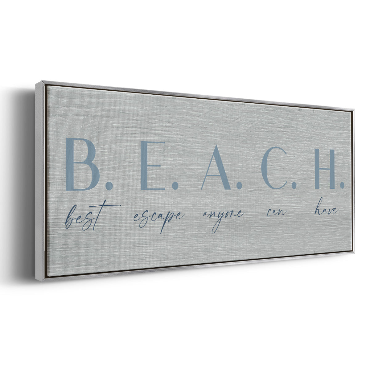 Best Escape - Floater Framed Canvas Print