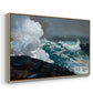 Northeaster, 1895 - Floater Framed Canvas Print