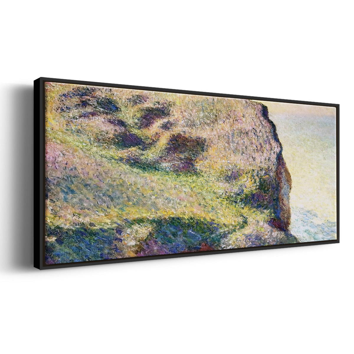 The Pointe du Petit Ailly, 1897 - Floater Framed Canvas Print