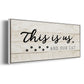Us and Our Cat - Floater Framed Canvas Print