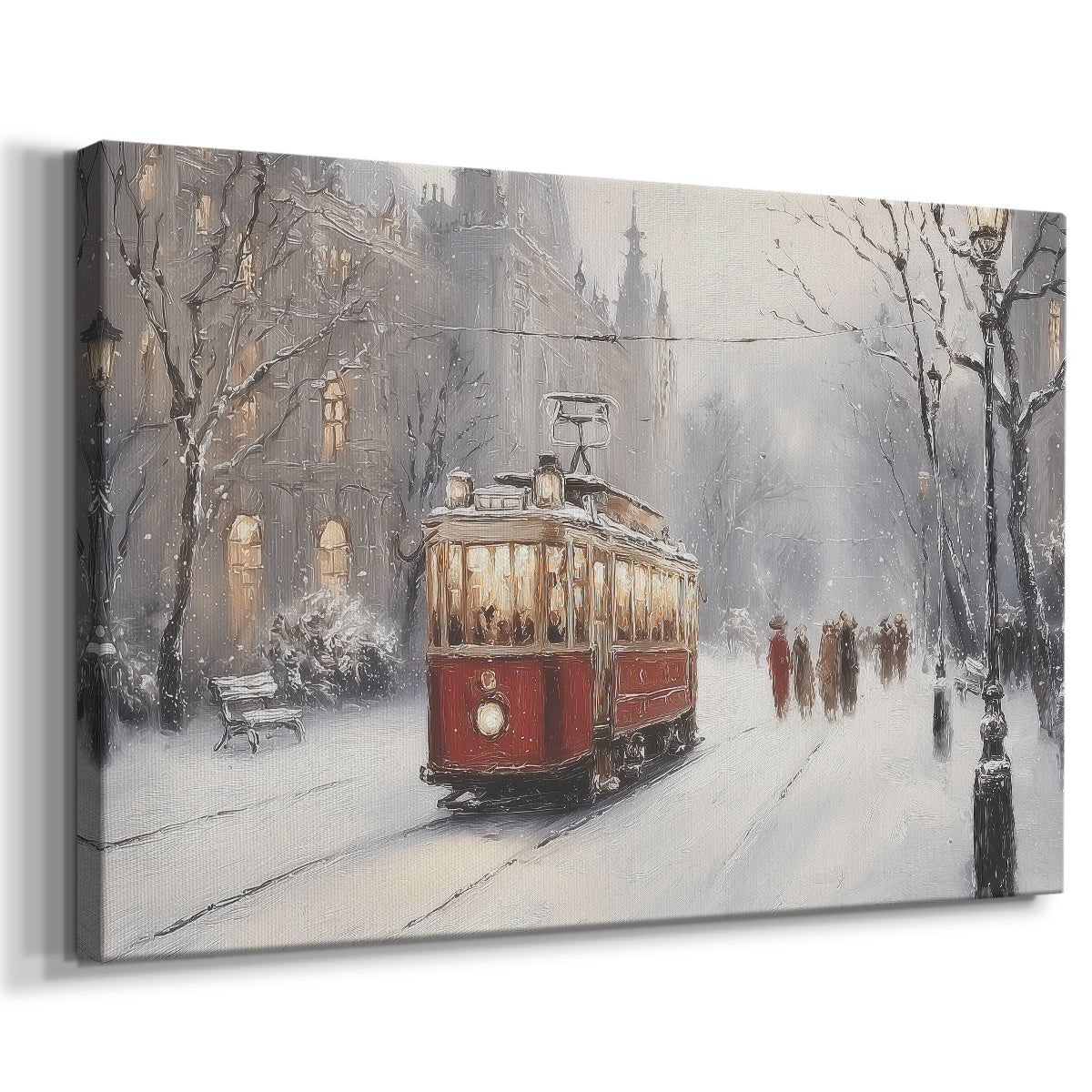 Skies of Pearled Promise - Canvas Art Print