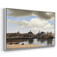 View of Delft, c. 1660-1661 - Floater Framed Canvas Print