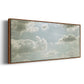 Sky Scrapers III - Floater Framed Canvas Print
