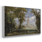 Salisbury Cathedral from the Bishop's Grounds, c. 1825 - Floater Framed Canvas Print