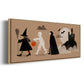 Graphic Halloween Collection D - Floater Framed Canvas Print