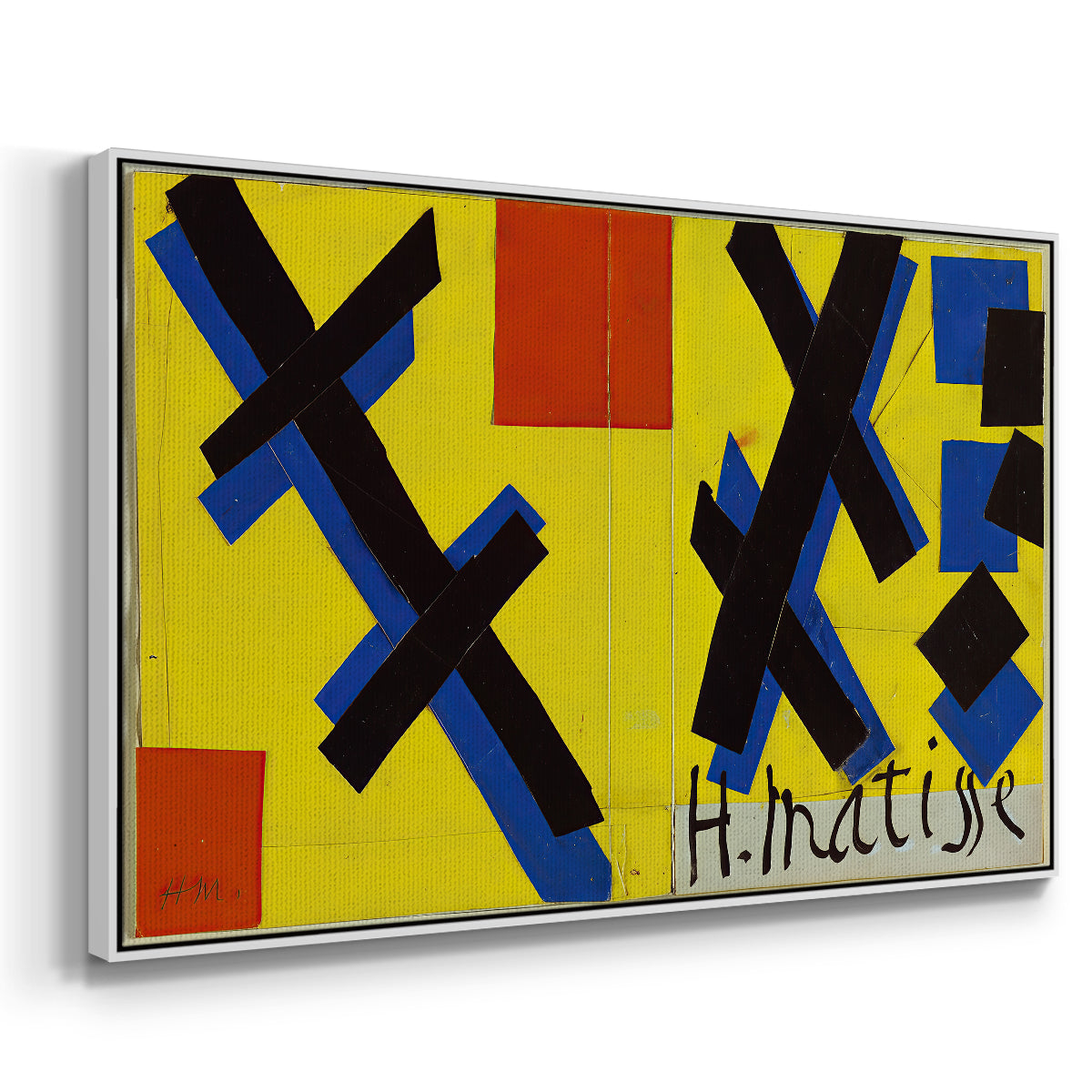 Cover Design for Matisse: His Art and His Public, 1951 - Floater Framed Canvas Print