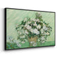 Roses, 1890 - Floater Framed Canvas Print