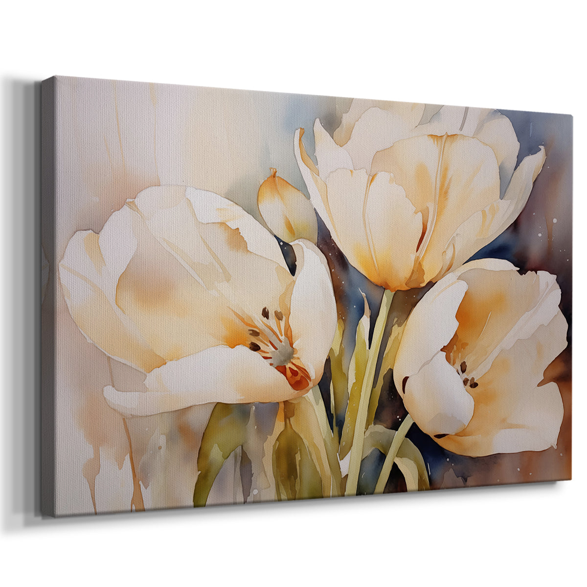 tulips,flowers,watercolor,spring,bloom,petals,leaves,art,illustration,elegance,nature,beauty,soft colors,floral,botanical,garden,seasonal,painting,vibrant,freshness,serenity,creativity,still life,petals opening,color palette,graceful,peaceful,delicate,light tones,blooming flowers,soft hues,vivid colors,tranquil,inspiration