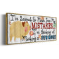 I've Learned - Floater Framed Canvas Print