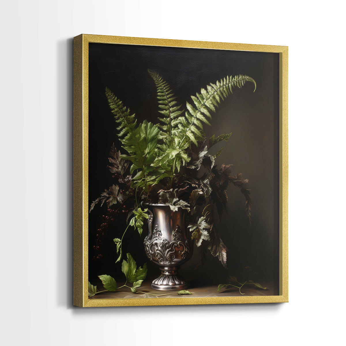 Floral Study Series LXXI - Restickable Framed Art Set