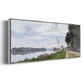 The Promenade at Argenteuil, 1872 - Floater Framed Canvas Print