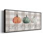 Gather With Grateful Hearts - Floater Framed Canvas Print
