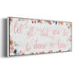Done In Love - Floater Framed Canvas Print