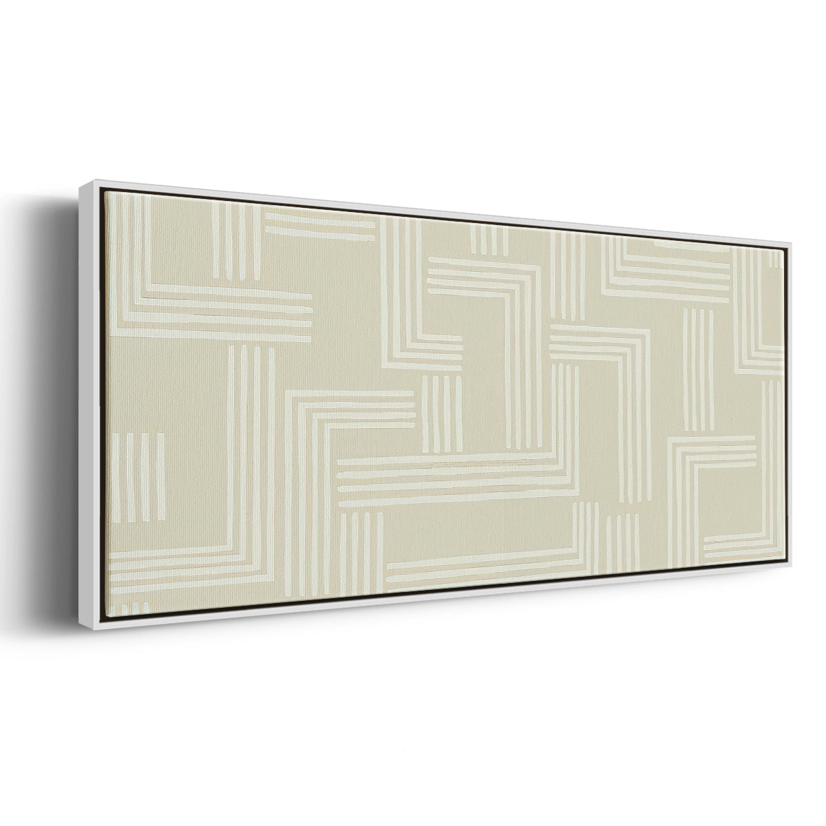 Roll Crossing III - Floater Framed Canvas Print