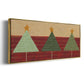Merry Messages - Floater Framed Canvas Print