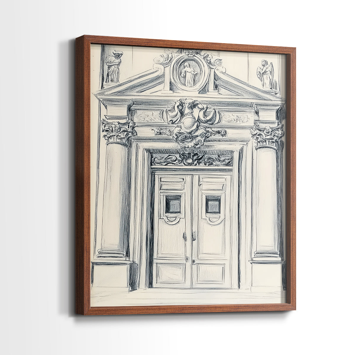 Landscape Study Series V - Restickable Framed Art Set