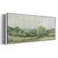 Vintage Landscape Sketch II - Floater Framed Canvas Print