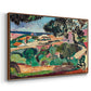Landscape at Collioure, 1907 - Floater Framed Canvas Print