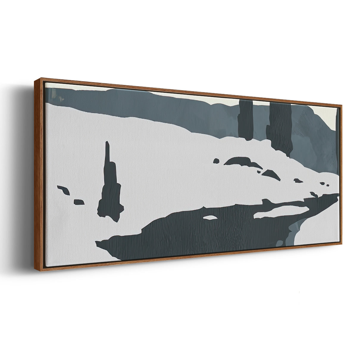 Cutter Island II - Floater Framed Canvas Print