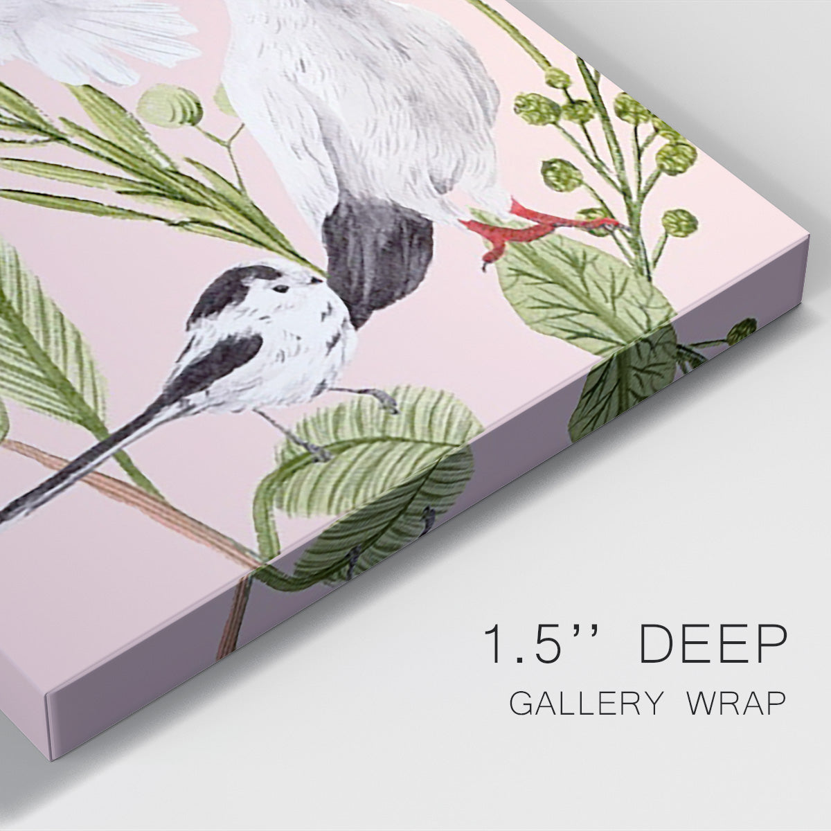 Birds in Motion I Premium Gallery Wrapped Canvas - Ready to Hang