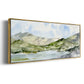 Serene Mountains I - Floater Framed Canvas Print