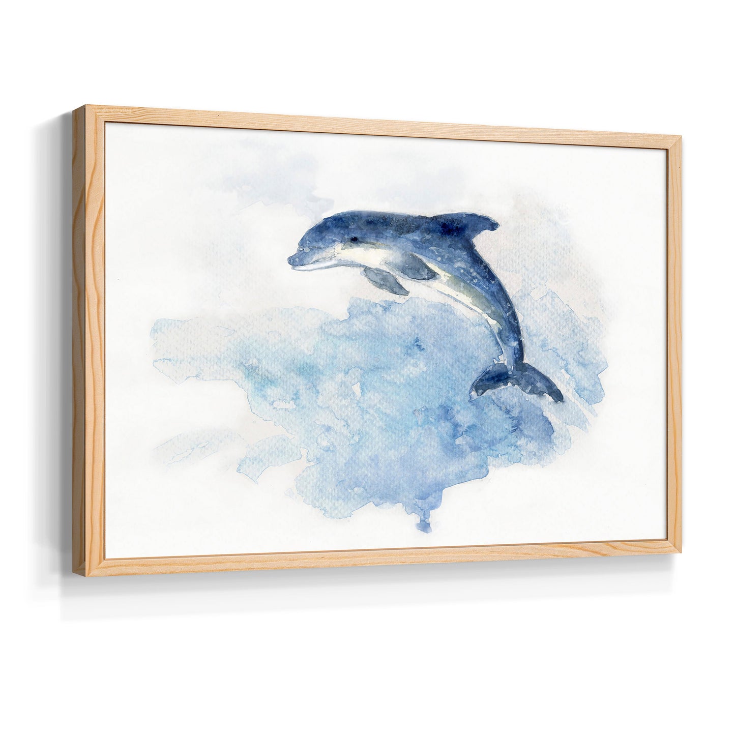 45574,dolphin,ocean,water,sunrise,jumping,coastal,serenity,artwork,watercolor,marine life,nature,tranquility,waves,blue,artwork frame,joyful,animal,beach,shores,wildlife,beauty,horizon,sea,playful,painting,aquatic,colorful,abstract,creative,outdoor,natural,landscape,decor,design,craftsmanship,inspiration,fluidity,movement,Re-stickable,Nautical & Beach