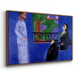 The Conversation, c. 1908-1912 - Floater Framed Canvas Print