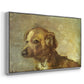 Cliper, the Artist's Dog, 1895 - Floater Framed Canvas Print