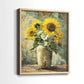 Floral Study Series CLXXI - Restickable Framed Art Set