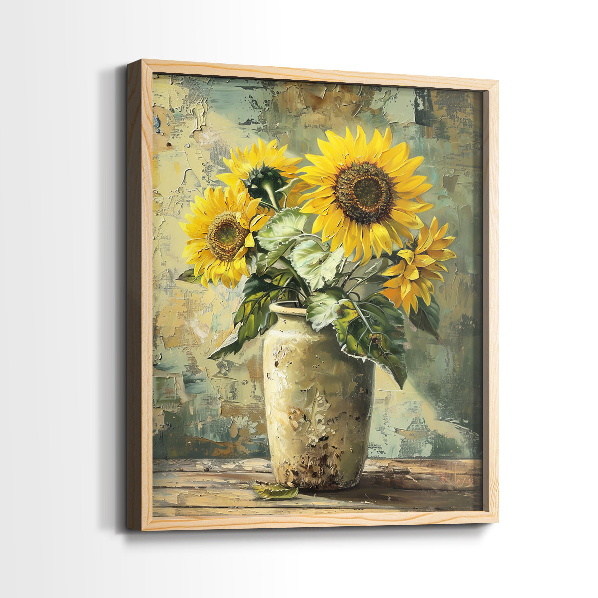 Floral Study Series CLXXI - Restickable Framed Art Set