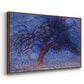 The Red Tree, 1909 - Floater Framed Canvas Print