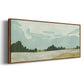 Farmland Study II - Floater Framed Canvas Print