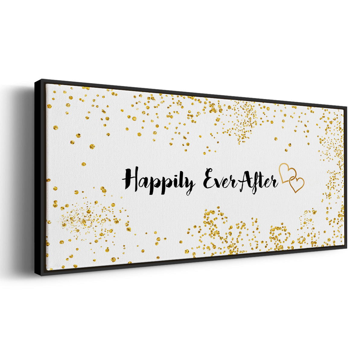 Happily Ever After - Floater Framed Canvas Print