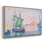 Venice, the Pink Cloud, 1909 - Floater Framed Canvas Print