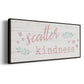 Scatter Kindness - Floater Framed Canvas Print