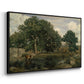 Forest of Fontainebleau, 1846 - Floater Framed Canvas Print