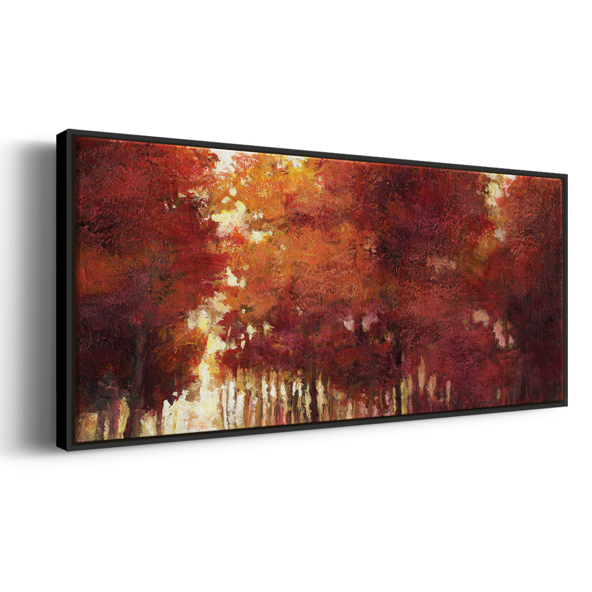 Afternoon Light - Floater Framed Canvas Print