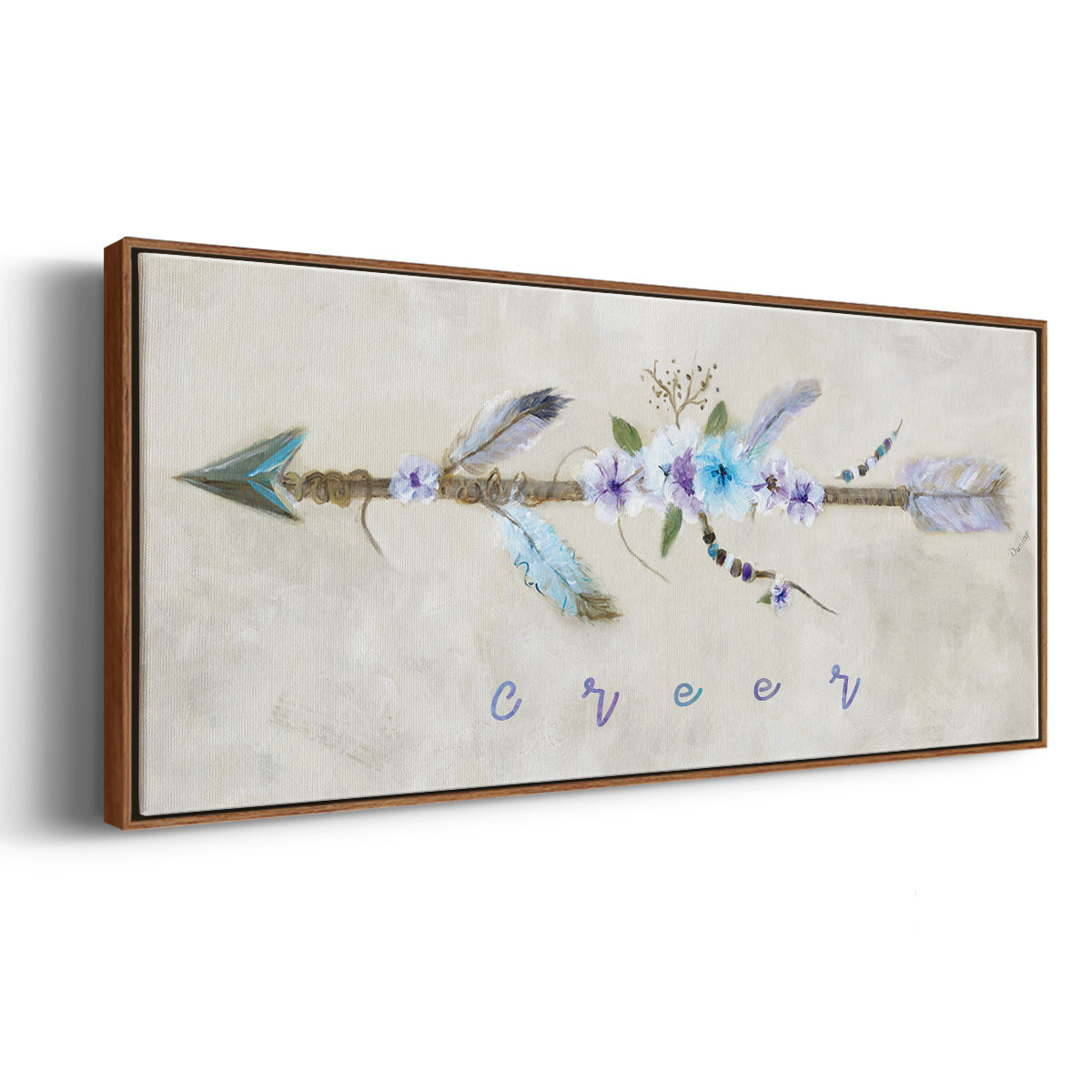 Creer - Floater Framed Canvas Print