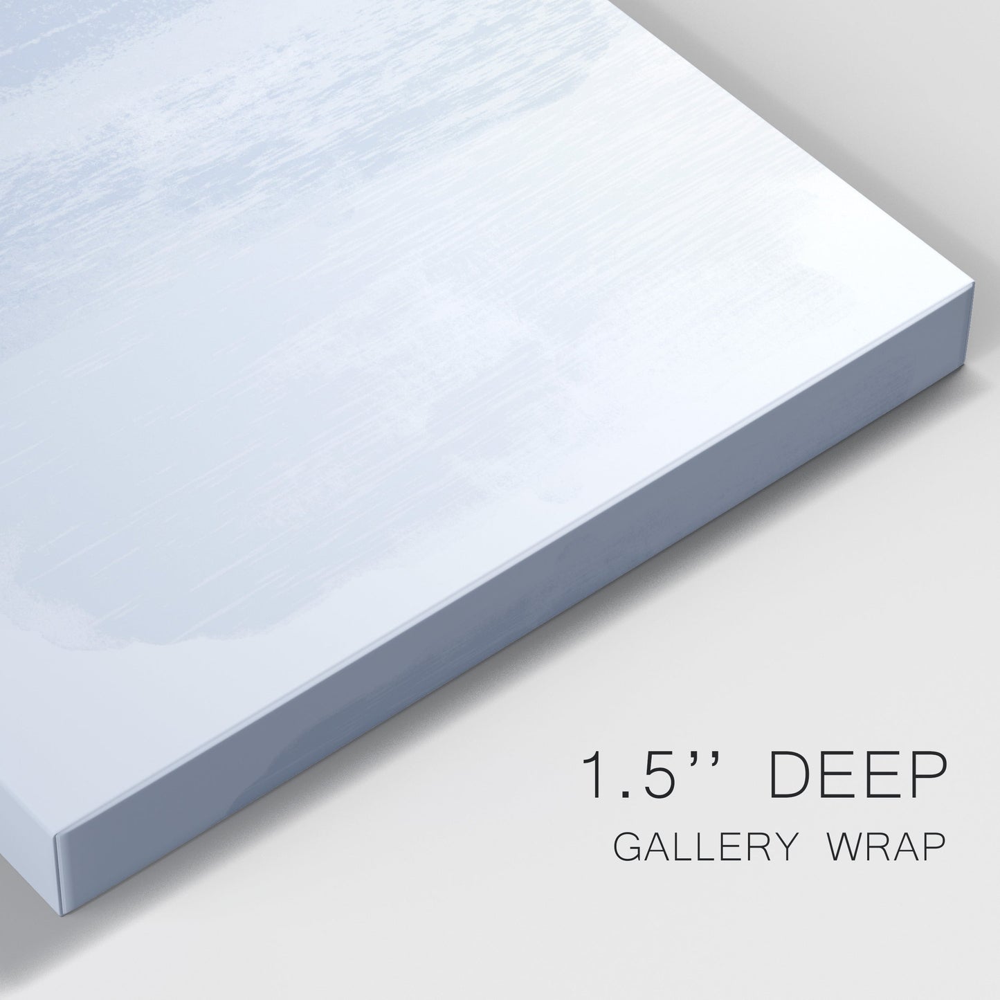 Glacial Lake II Premium Gallery Wrapped Canvas - Ready to Hang