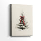 Frostlit Morning at Night - Canvas Art Print