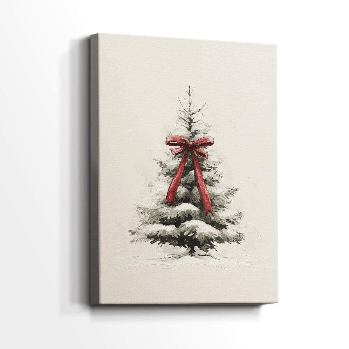 Frostlit Morning at Night - Canvas Art Print