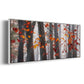Falling Moments - Floater Framed Canvas Print