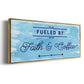 Fueled By - Floater Framed Canvas Print