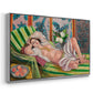 Odalisque Couchée Aux Magnolias, c. 1923 - Floater Framed Canvas Print