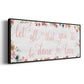 Done In Love - Floater Framed Canvas Print