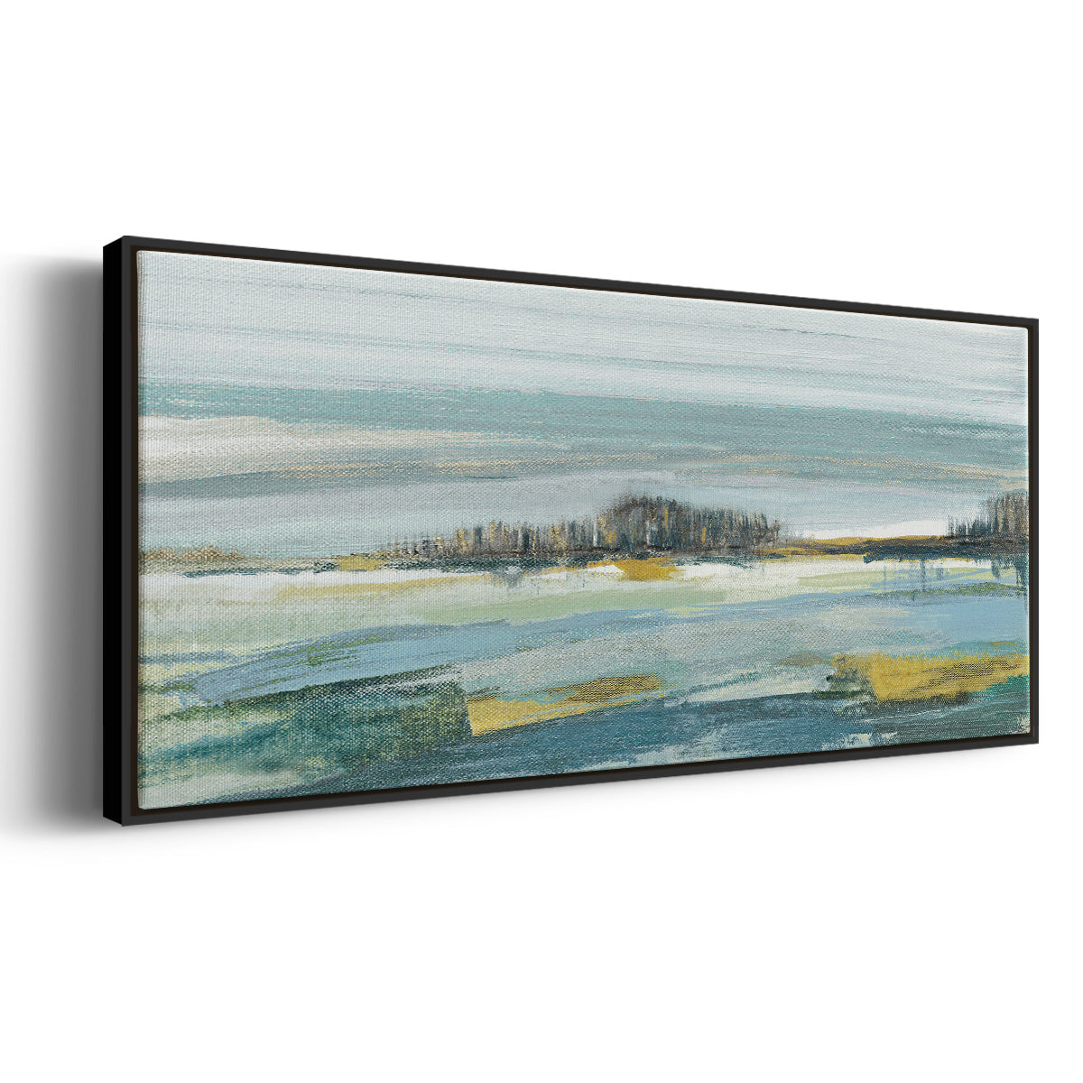 Lewbeach Vista - Floater Framed Canvas Print
