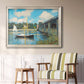 The Road Bridge At Argenteuil - Ornate Framed Canvas Print